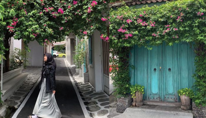 Spot bunga estetik yang ada di Kota Solo.