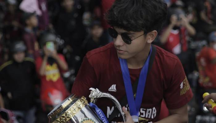 Victor Dethan pemain Timnas Indonesia dan PSM Makassar keturunan Kanada