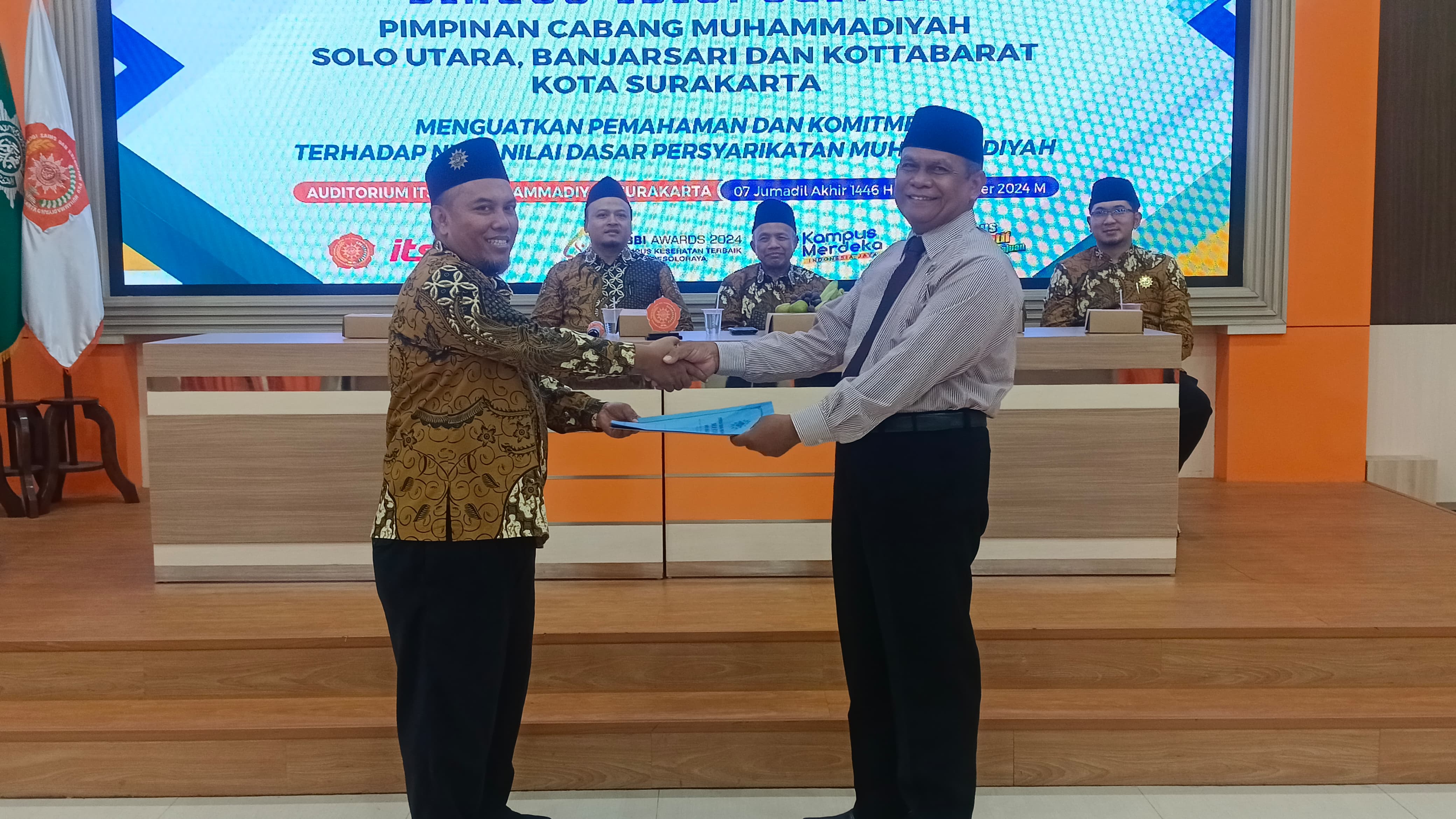 Dialog Ideologi, Politik, dan Organisasi (Ideopolitor), di Auditorium ITS PKU Muhammadiyah Surakarta pada Minggu (8/12/2024).