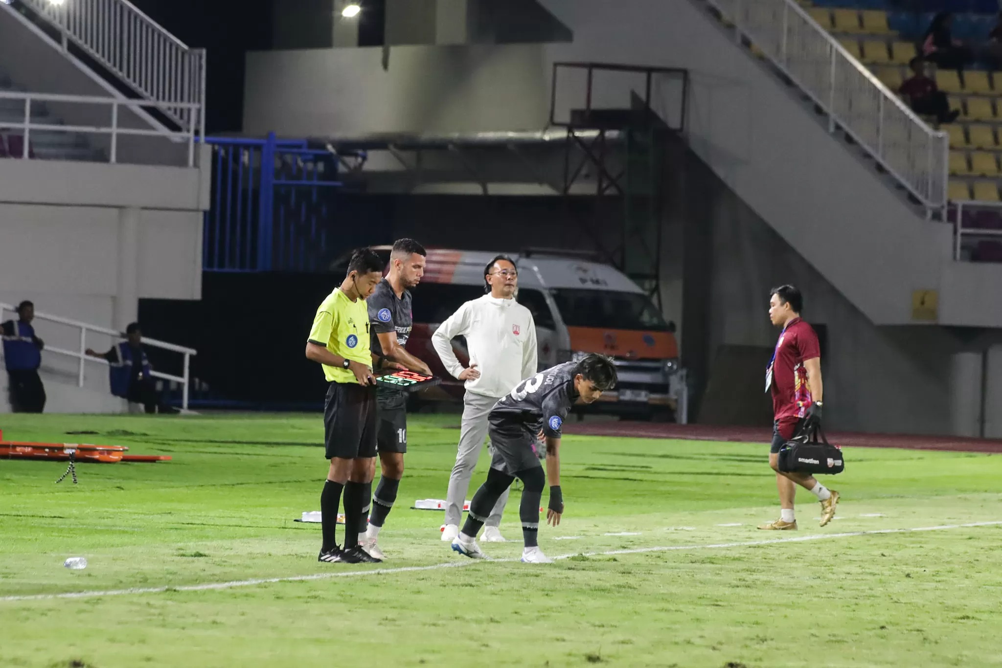 Head Coach Persis Solo Ong Kim Swee saat memimpin tim di Liga 1.