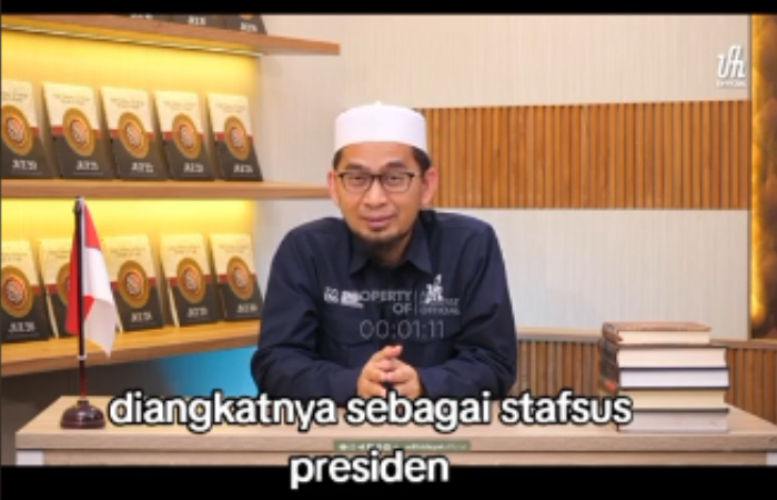 Ustaz Adi Hidayat bantah bakal jasi utusan khusus presiden gantikan Gus Miftah.