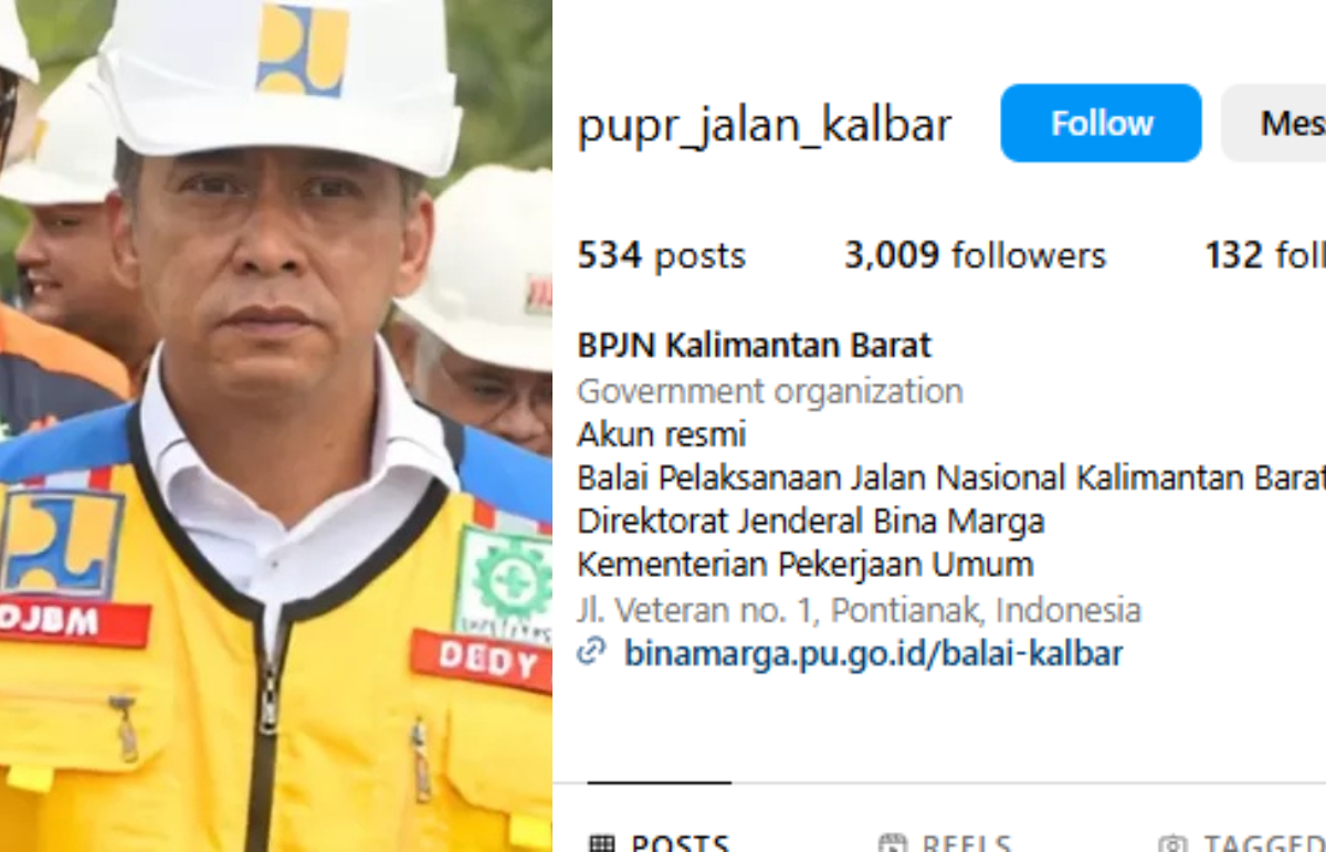 Akun Instagram PUPR Kalbar diduga hapus postingan soal ayah Lady Aurellia Pramesti usai kasus pemukulan senior dokter koas viral di media sosial.