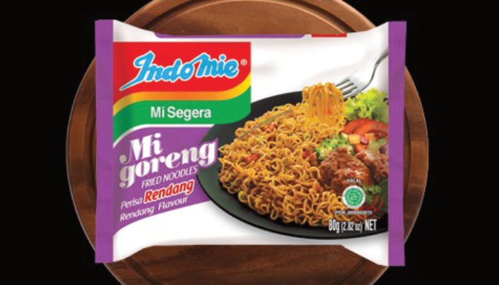 Indomie Rendang ditarik dari pasaran.