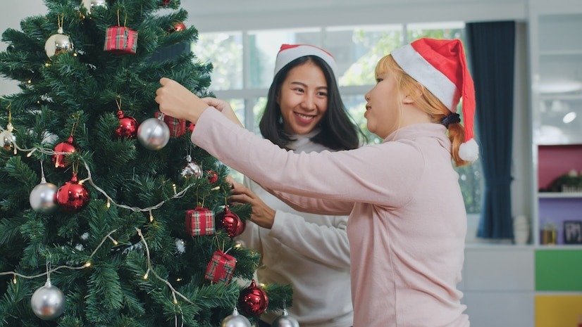 Merayakan natal 2024.