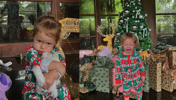 Potret Kamari Sky Wassink rayakan Natal 2024 bersama keluarga Jennifer Coppen dan Yitta Dali Wassink.