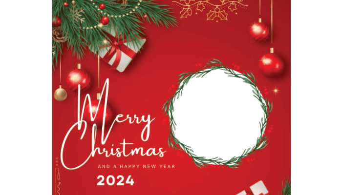 Twibbon perayaan Natal 2024.