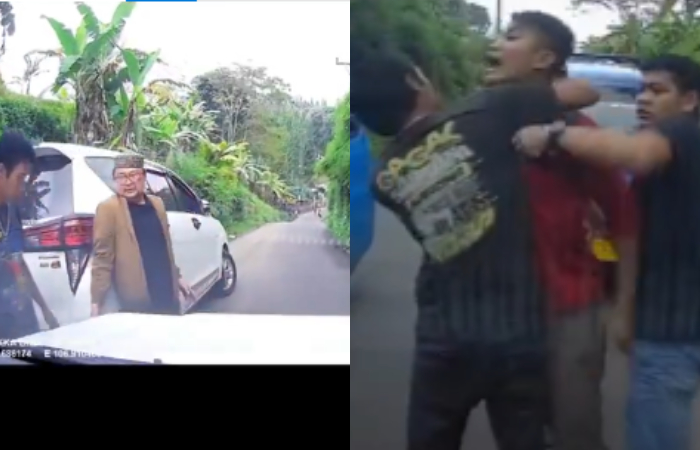 Viral video dashcam jalur alternatif Puncak.