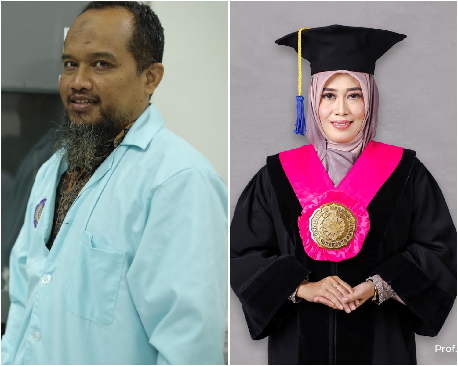 Azis Saifudin, Ph.D., Apt dan Prof. Dr. Mutalazimah, SKM., M.Kes. menjadi anggota Kolegium Kesehatan Indonesia.