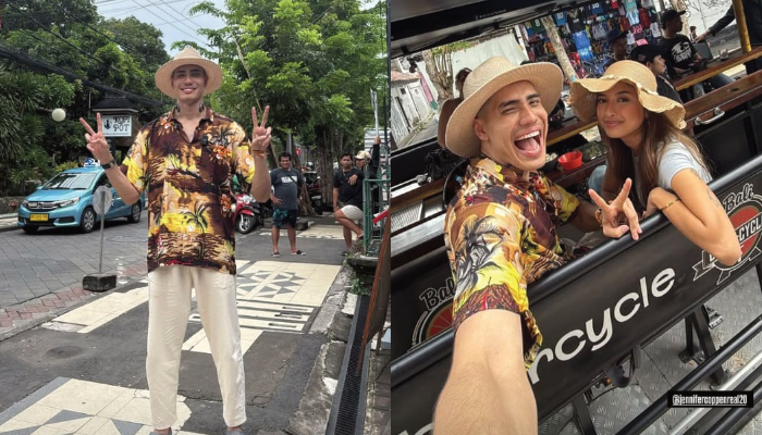 Aisar Khaled Collab bersama Jennifer Coppen di Bali.