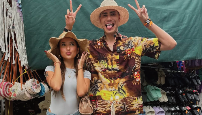 Aisar Khaled Collab bersama Jennifer Coppen di Bali.