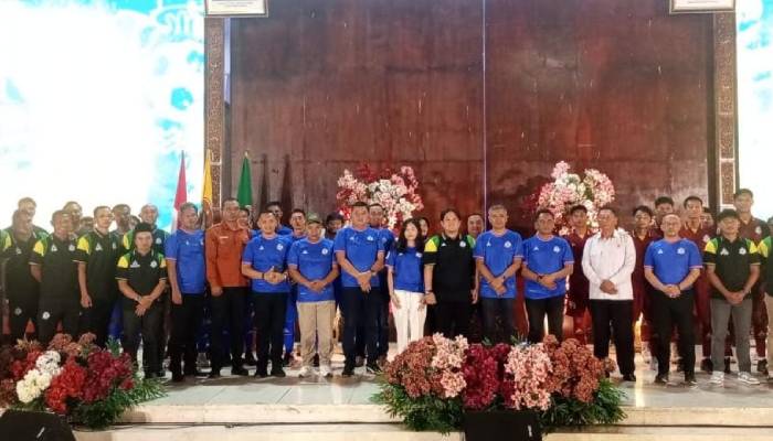 Launching skuad Persika Karanganyar untuk terjun di Liga 4 2024/2025 Jateng musim ini.