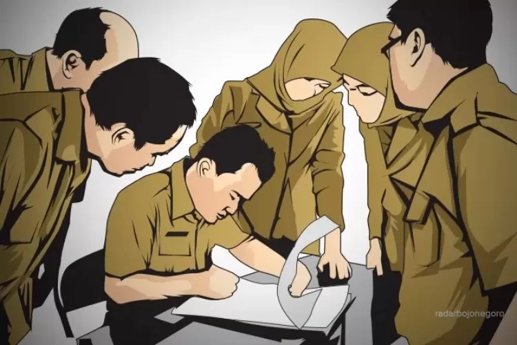 Ilustrasi kelolosan PPPK.