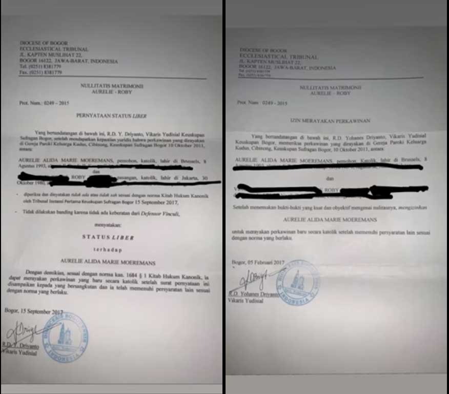 Aureli Moeremans sempat tunjukkan Status Liber lewat YouTube miliknya.