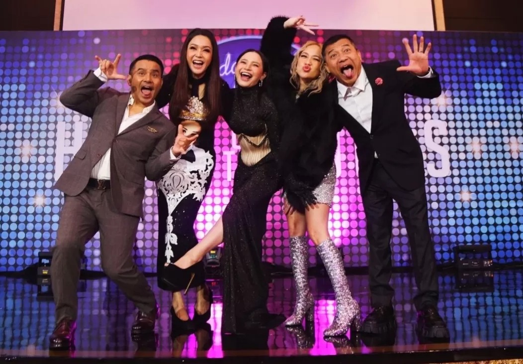 Anang Hermansyah, BCL, Rossa, Maia Estianty dan Judika selaku Juri Indonesian Idol season ke-13.