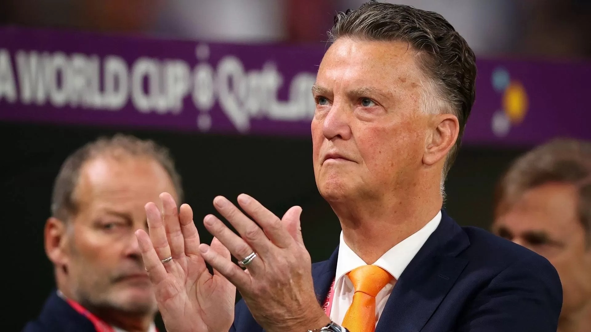 Louis Van Gaal mantan pelatih Belanda.