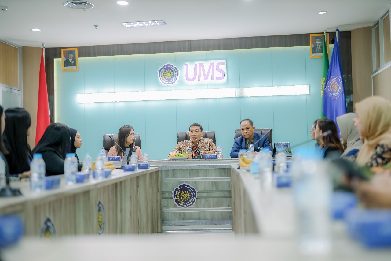 Sambutan Wakil Rektor V UMS, Prof. Supriyono, S.T., M.T., Ph.D.
