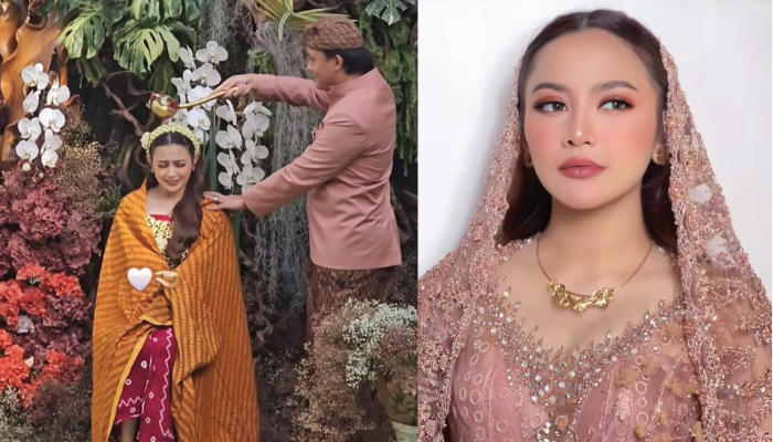 Mahalini dan Rizky Febian gelar acara 7 bulan kehamilan,