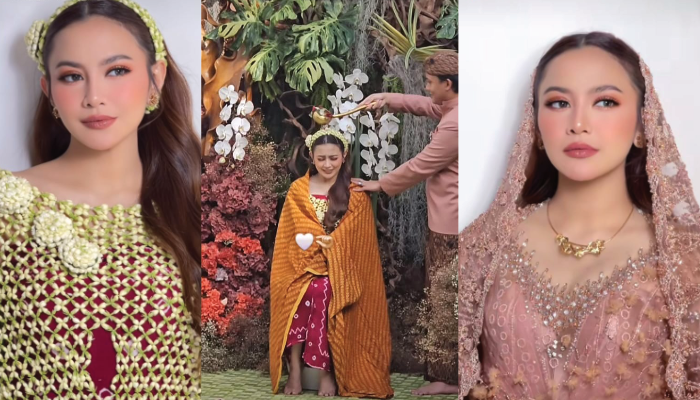 Mahalini dan Rizky Febian gelar acara 7 bulan kehamilan,