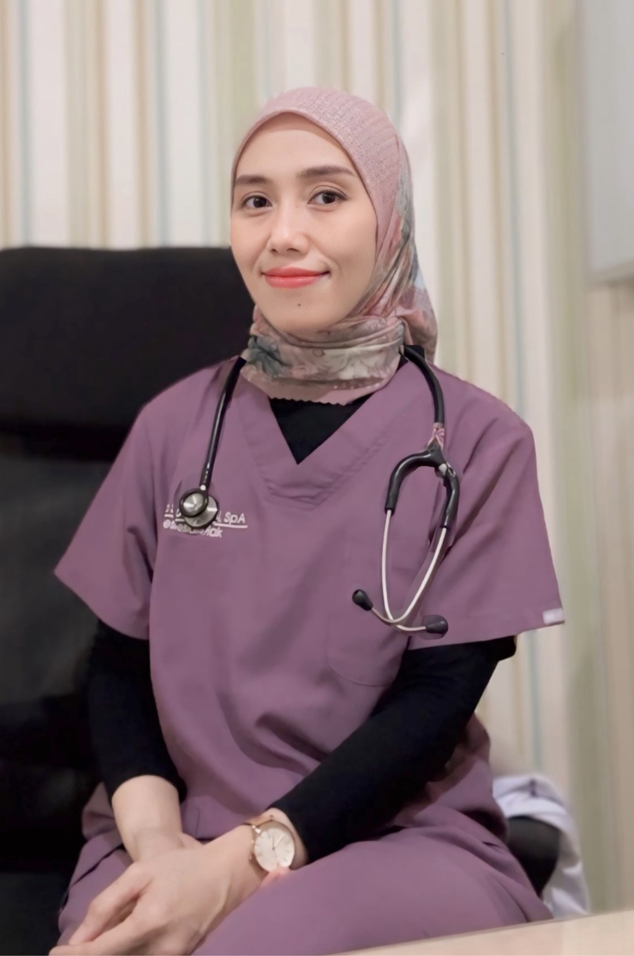 dr. Eka Sari Astuti, Sp.A, M.Sc, dokter spesialis anak RS Hermina Solo.
