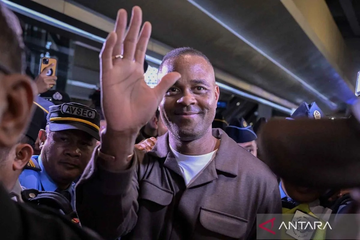 Patrick Kluivert tiba di Indoneisa untuk menjadi Pelatih Timnas.