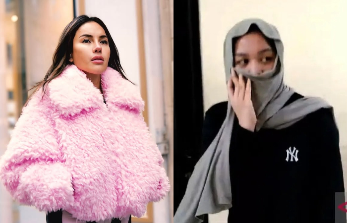 Lolly (Laura Meizani) dan Nikita Mirzani.