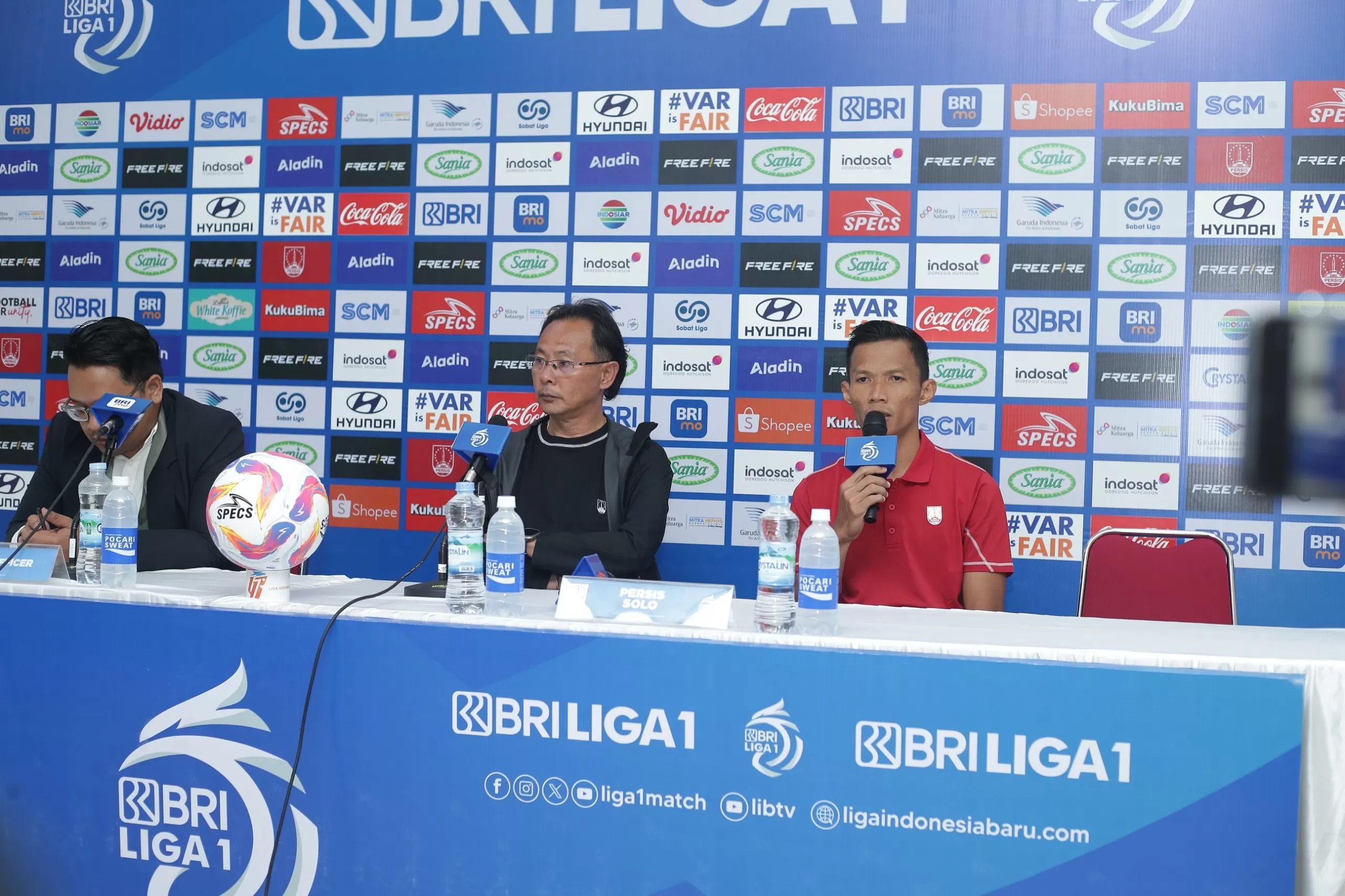 Bek Persis Solo eky Taufik memberikan pernyataan usai laga di Liga 1.
