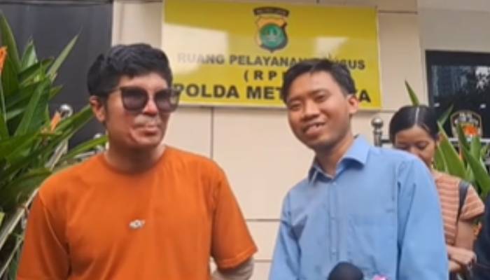 Agus Salim dan Pengacara Rizaldi Hendriawan.