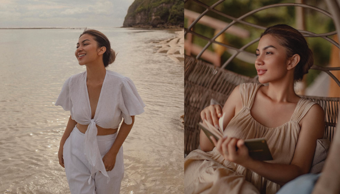 Pesona Ariel Tatum di film berjudul La Tahzan.
