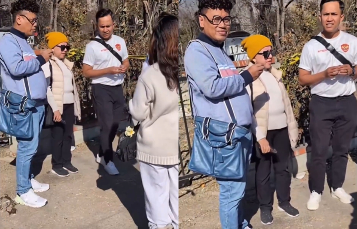 Uya Kuya diusir pemilik rumah di Los Angeles.