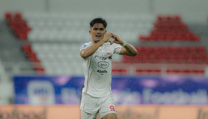 Ramadhan Sananta Striker Persis Solo cetak Brace lawan PSIS Semarang.