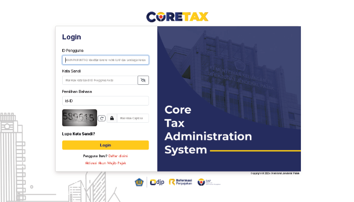 Link pendaftaran NPWP secara online.