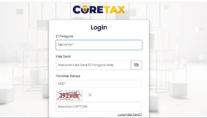 Link pendaftaran NPWP secara online.