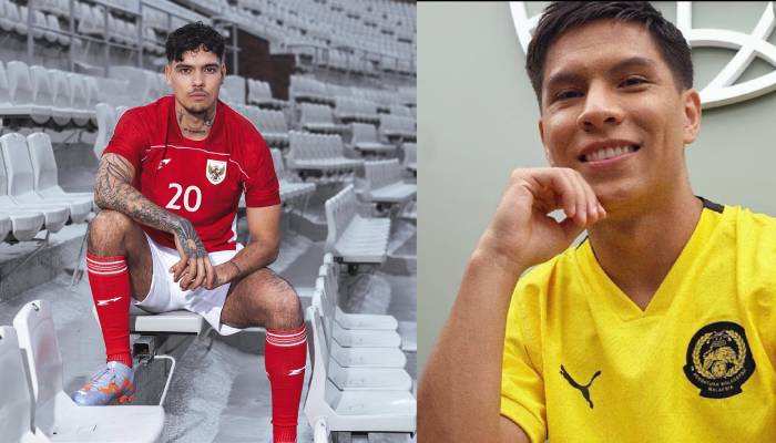Perbandingan Jersey Timnas Indonesia dan Malaysia.