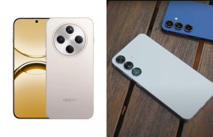 Ini perbandingan antara OPPO Find X8 5G  vs Samsung Galaxy S25.