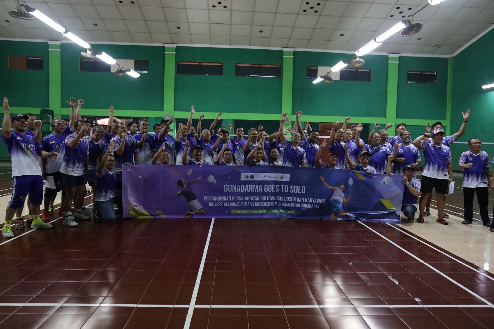 Tim PB UMS dan Universitas Gunadarma