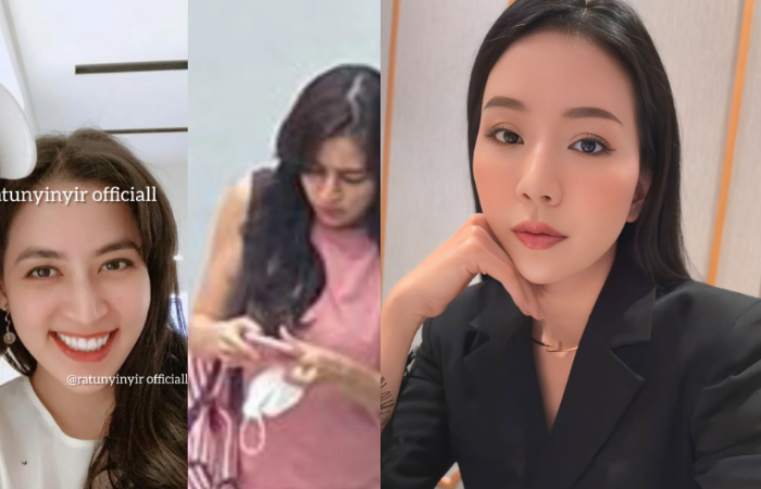 Diduga sosok selingkuhan David Clement, suami Agnes Jennifer.