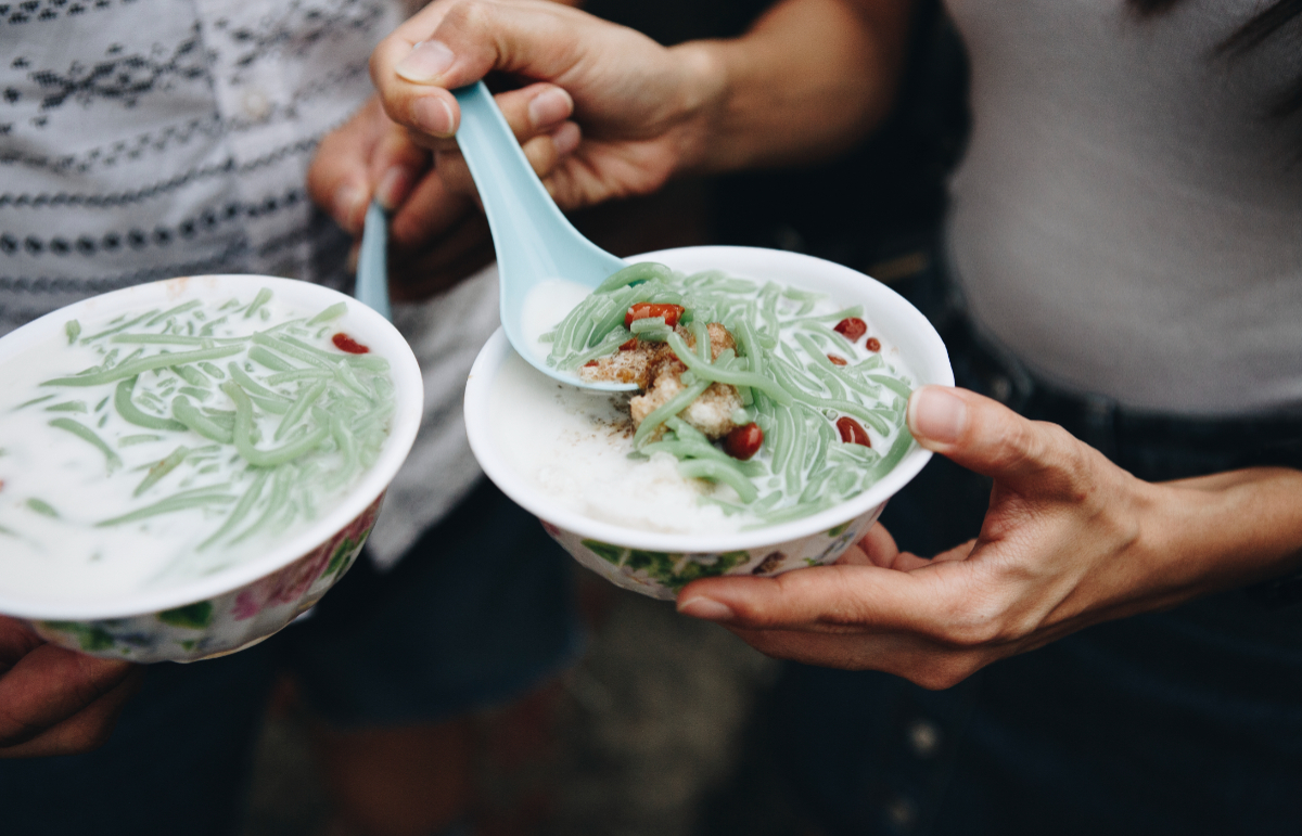 Ilustrasi cendol cocok jadi takjil buka puasa Ramadan. Ini resep 4 takjil satset.