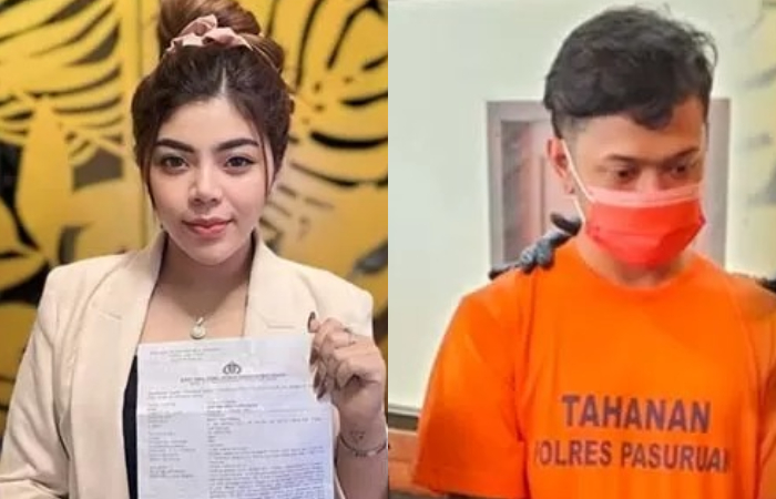 Selebgram Fikral dan Feby Morena.