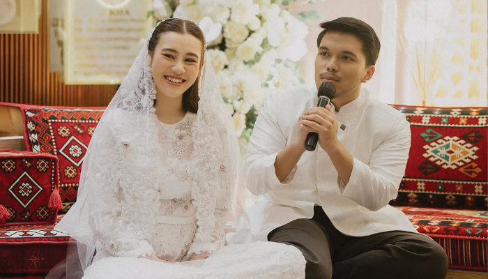 Kemesraan Aaliyah Massaid dan Thariq Halilintar.