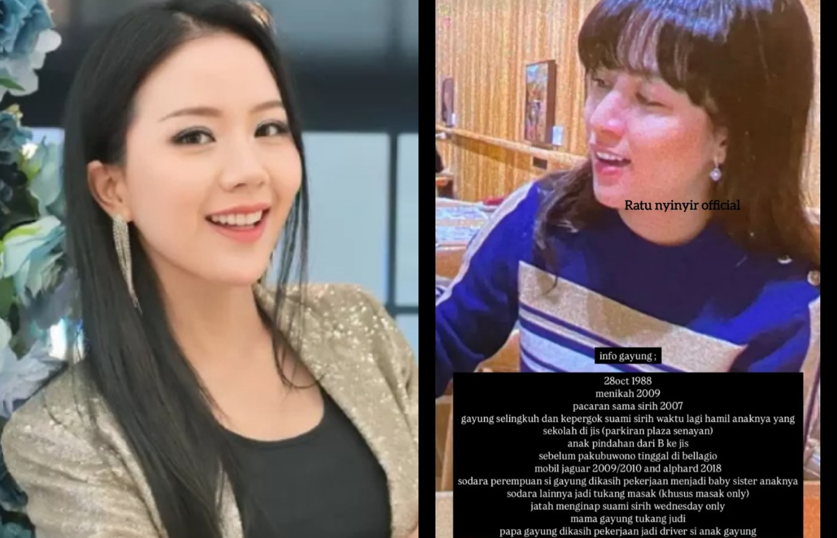 Muncul lagi potret Gayung Lope Pink alias Natasha Wijaya selingkuhan David Clement suami Agnes Jennifer.