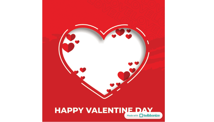 Twibbon Hari Valentine 2025.