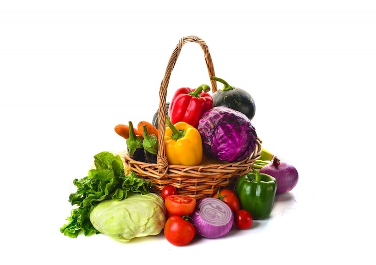 Stok buah dan sayur terpenuhi saat Puasa Ramadhan 2025.