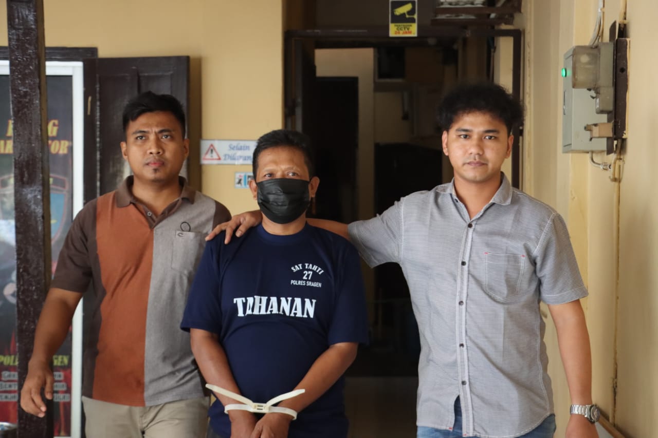 Polres Sragen berhasiL ungkap penipuan berkedok uang gaib.