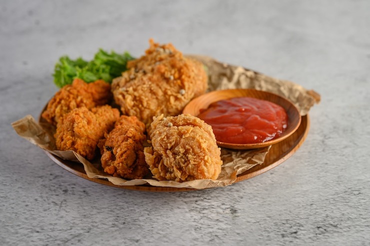 Ilustrasi gorengan tetap krispy.