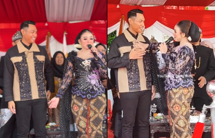 Bupati Tuban Aditya Halindra Faridzky dan Niken Salindry.