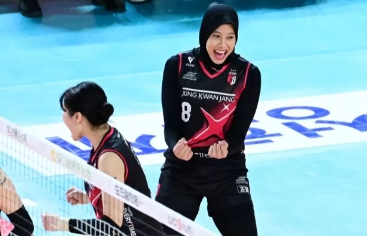 Megawati Hangestri pemain voli Red Sparks Korea asal Indonesia