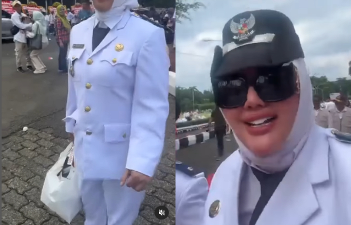 Viral Kades di Bogor Wiwin Komalasari diduga meledek usai mendapat nasi kotak saat pelantikan Bupati Bogor.