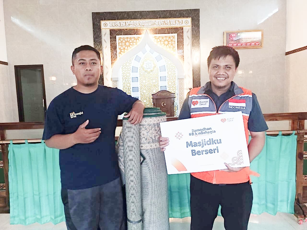 Masjidku Berseri Rumah Zakat Solo.