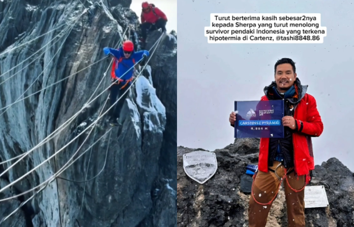 Peran Sherpa si manusia super dalam penyelamatan dan evakuasi pendakian Carstensz.
