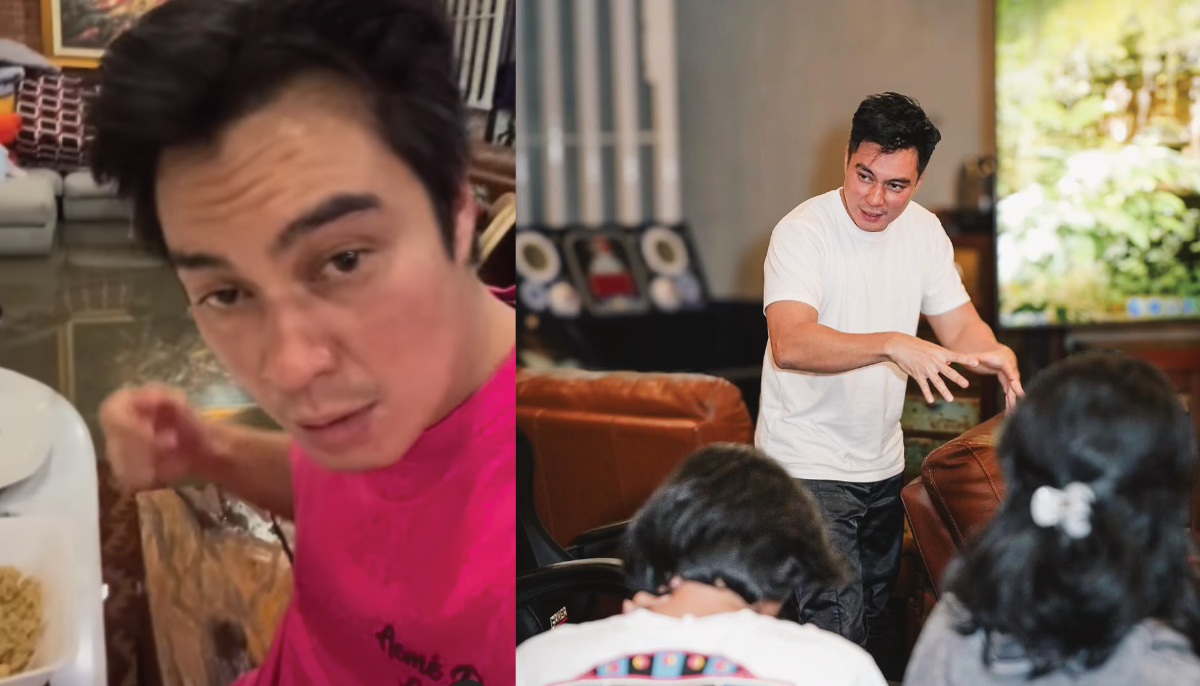 Kondisi rumah Baim Wong yang turut jadi korban kebanjiran di Jakarta.